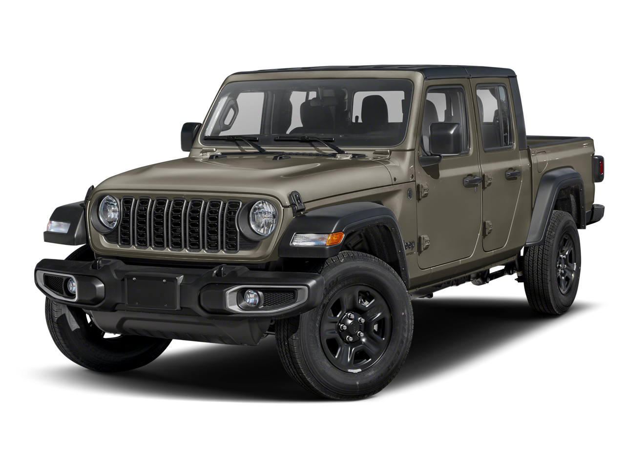 2026 Jeep Gladiator Sport S in 41 Exterior Paint — front three-quarter view
