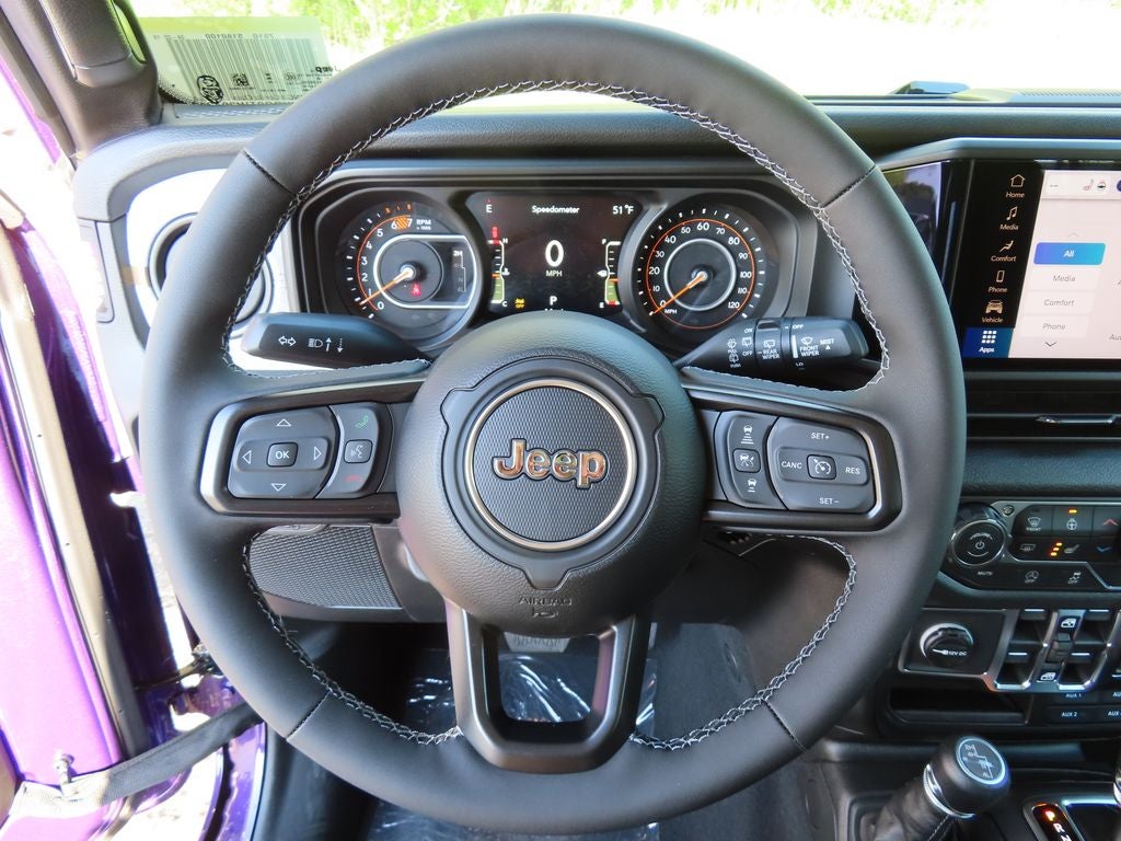 2026 Jeep Wrangler — interior view