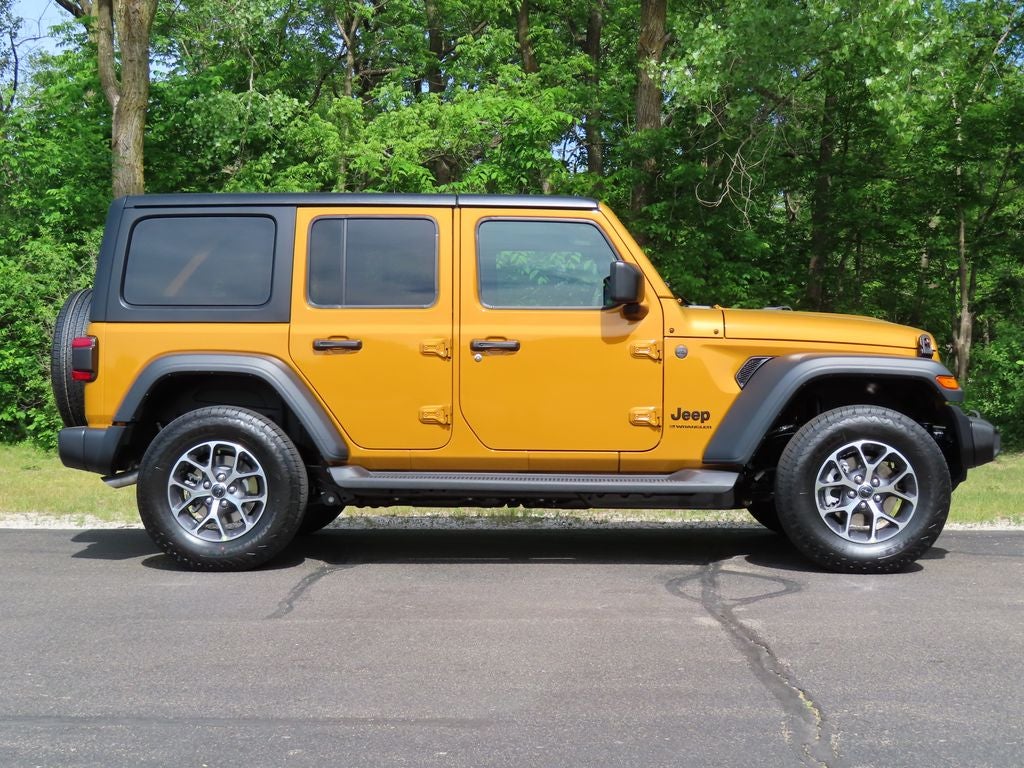 2026 Jeep Wrangler — side profile view