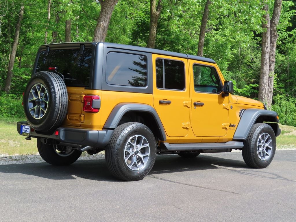 2026 Jeep Wrangler — rear three-quarter view