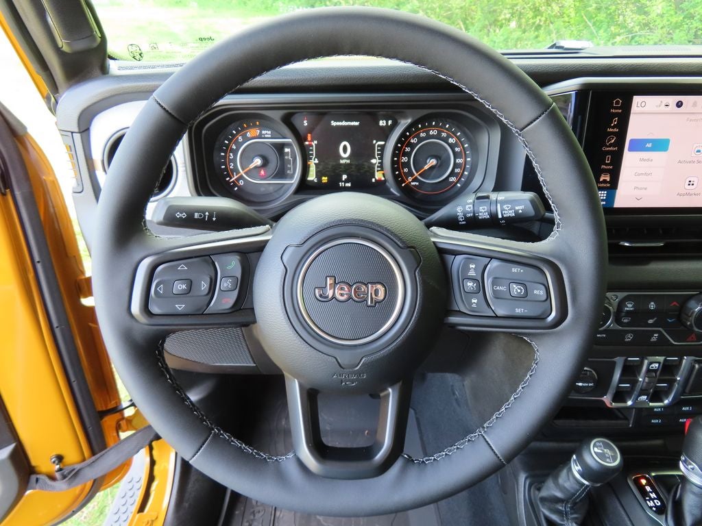 2026 Jeep Wrangler — interior view