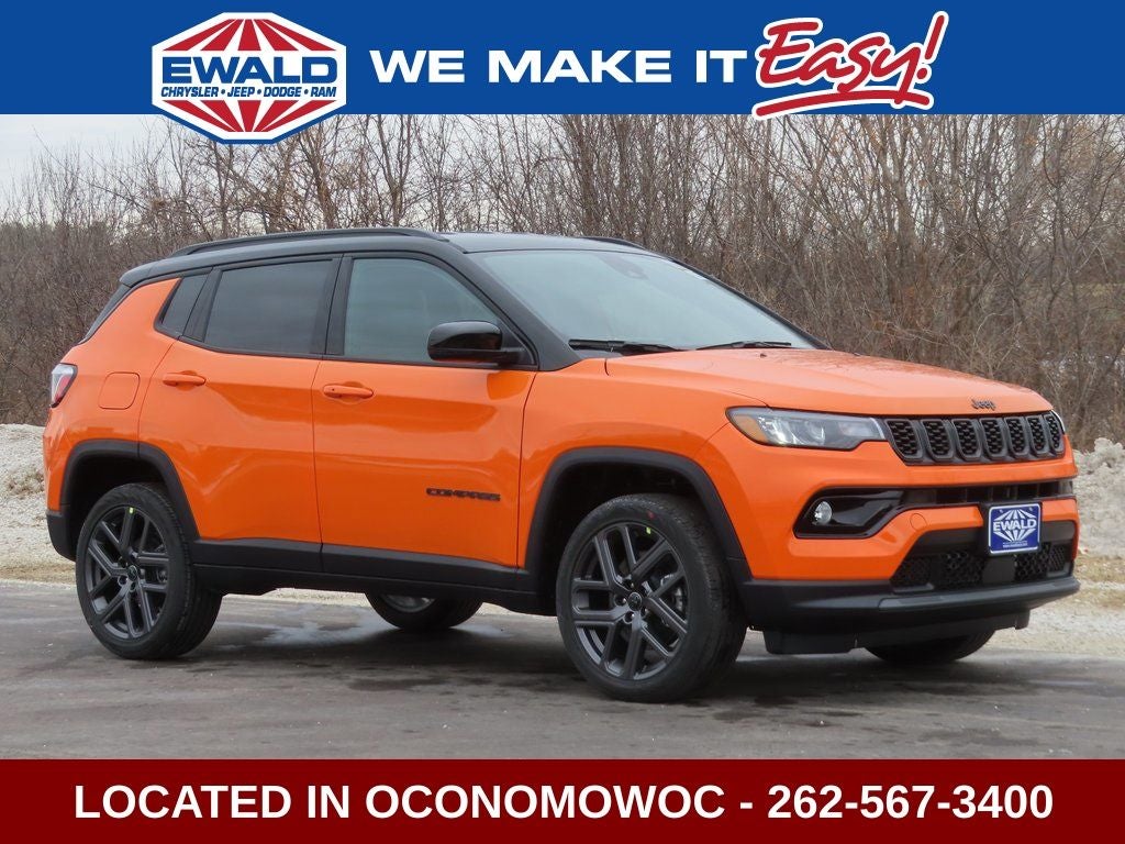 2026 Jeep Compass COMPASS LIMITED ALTITUDE 4X4 in Joose Exterior Paint — front three-quarter view