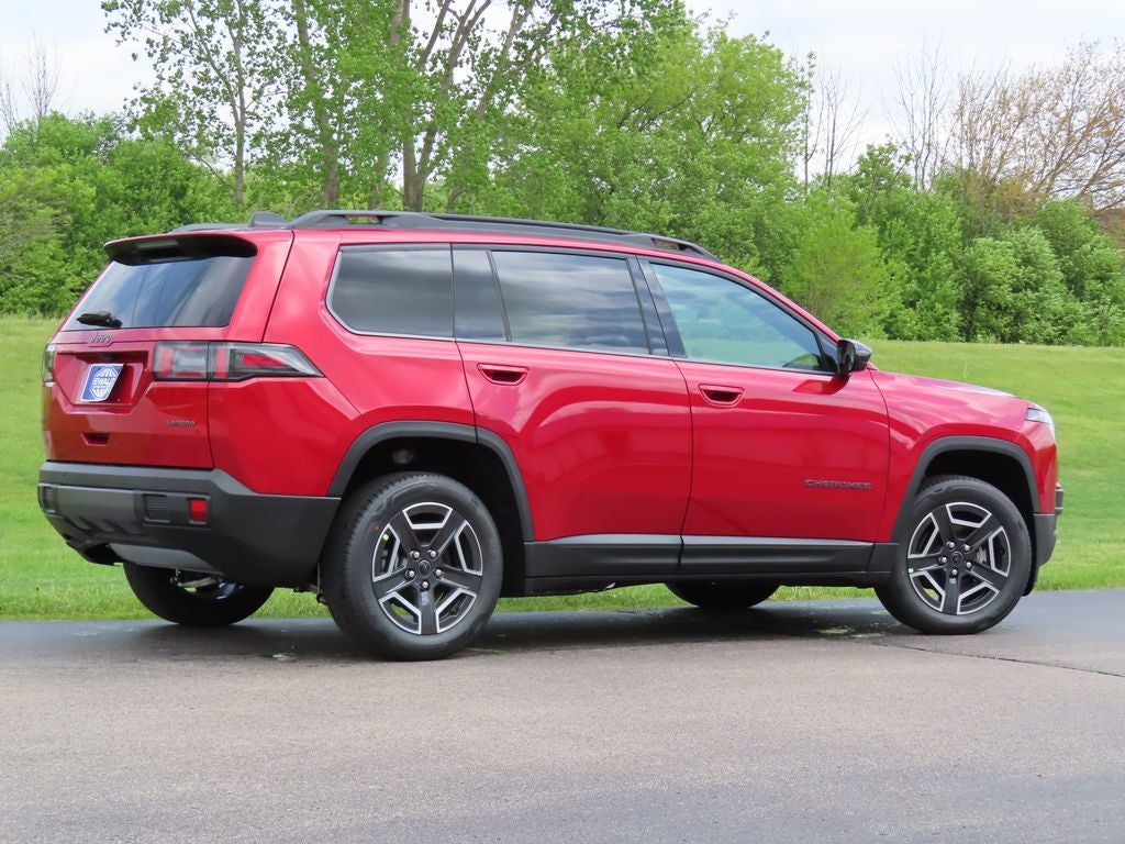 2026 Jeep Cherokee — rear three-quarter view