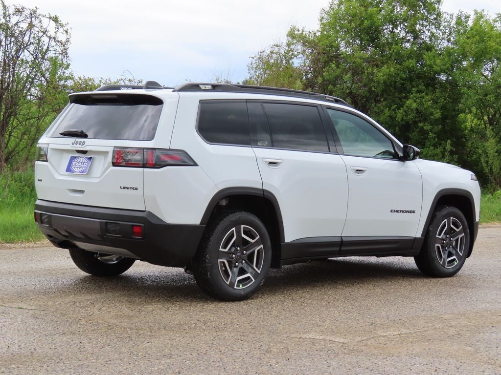 2026 Jeep Cherokee — rear three-quarter view