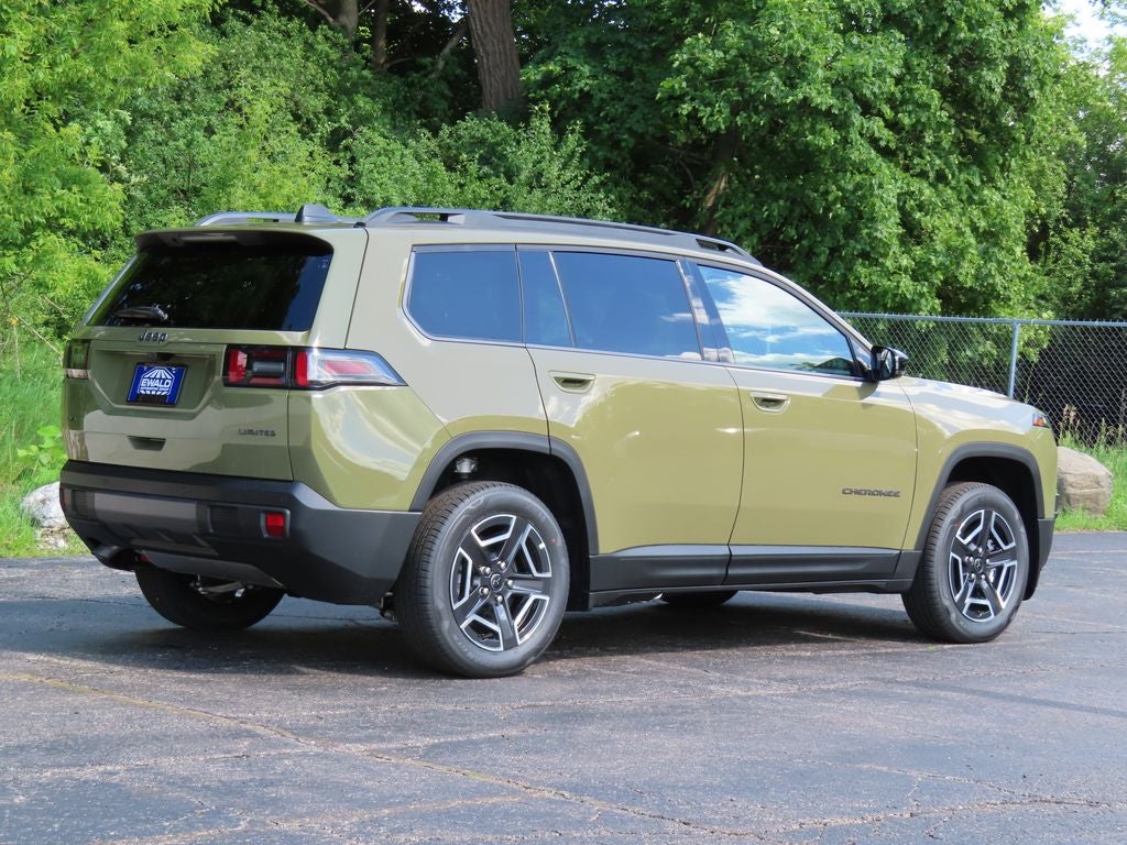 2026 Jeep Cherokee — rear three-quarter view
