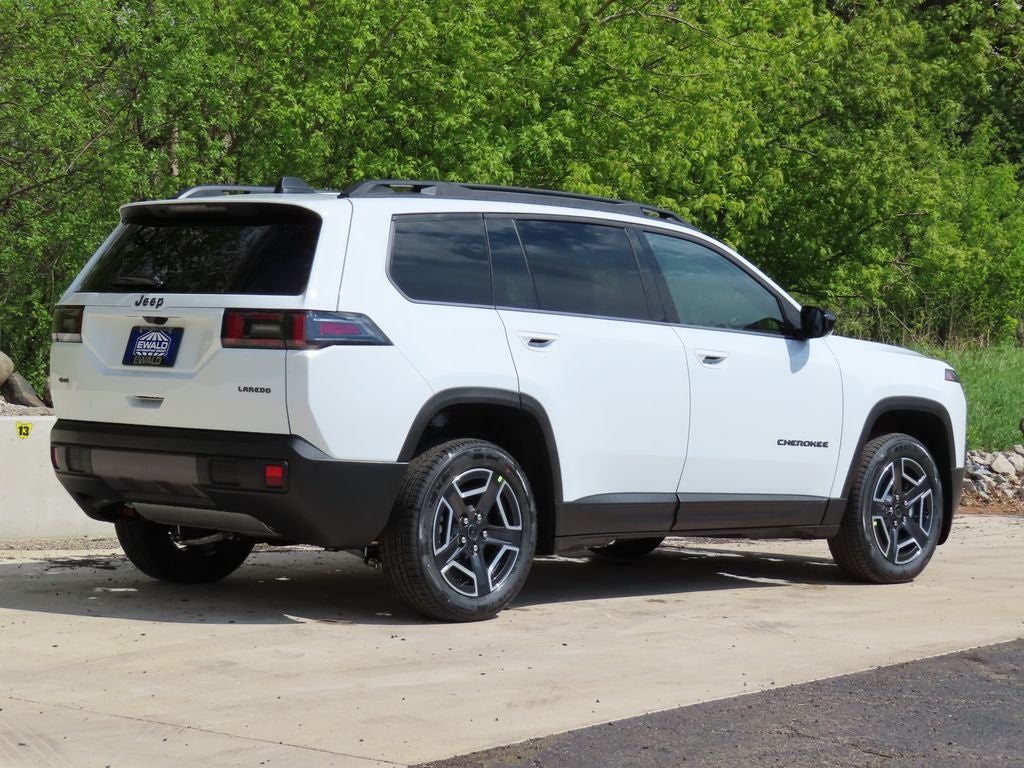 2026 Jeep Cherokee — rear three-quarter view
