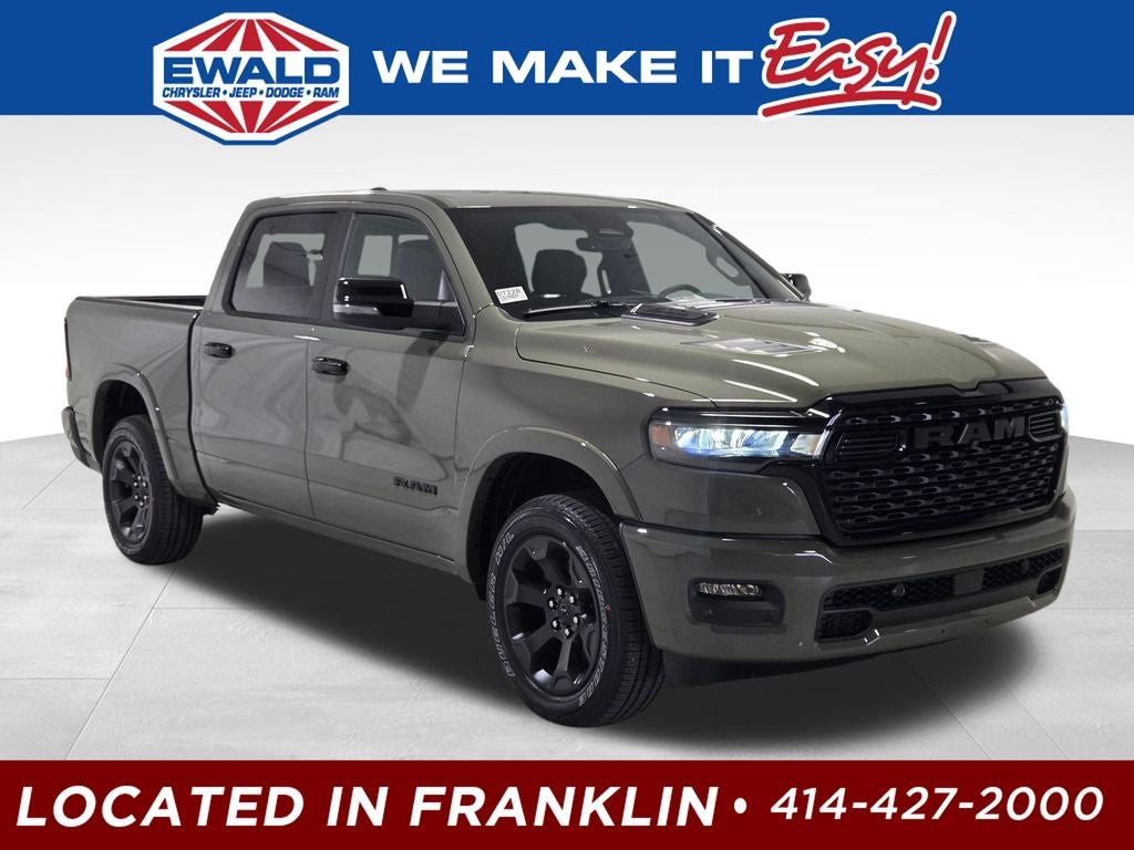 2026 RAM 1500 Big Horn/Lone Star in Canyon Lake Exterior Paint — front three-quarter view