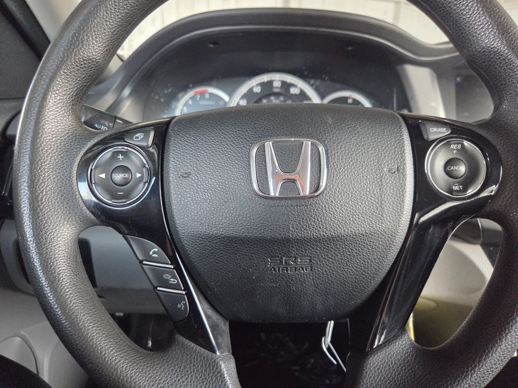 2016 Honda Accord — interior view