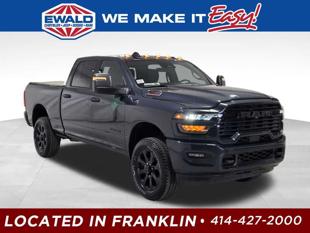 2026 RAM 2500 Big Horn in Forged Blue Metallic Exterior Paint — front three-quarter view
