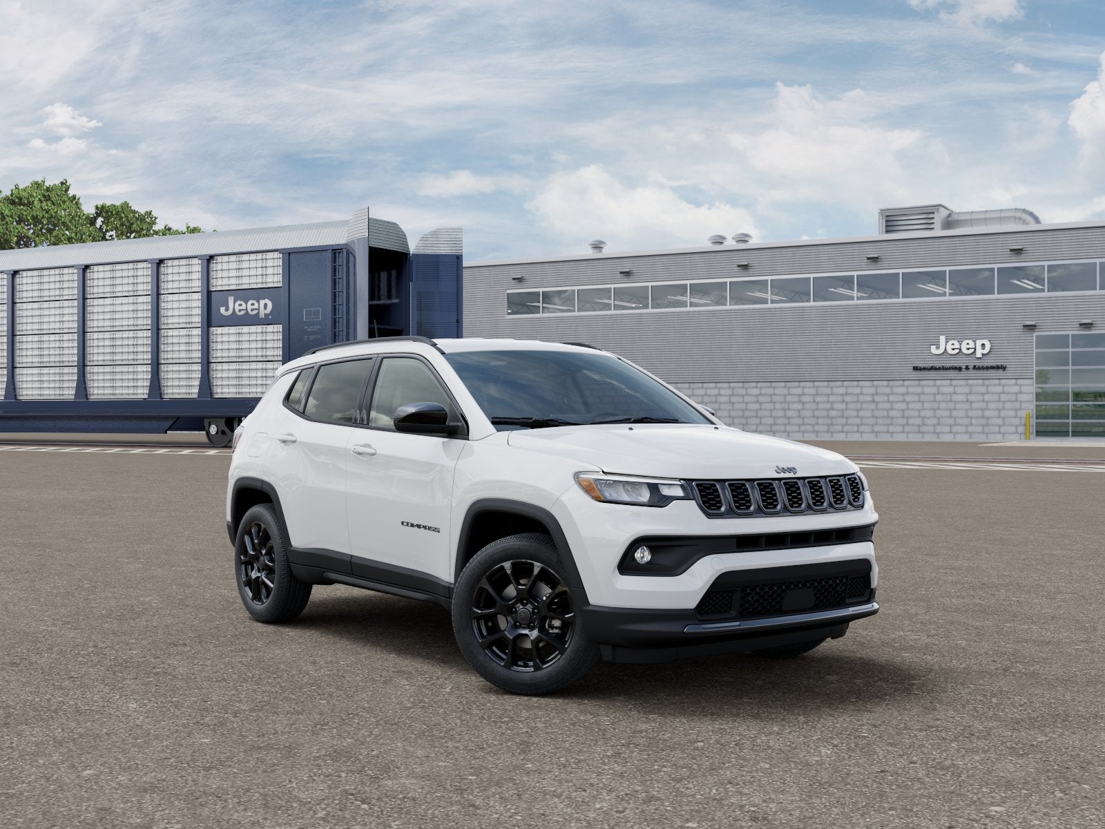 2026 Jeep Compass — rear three-quarter view